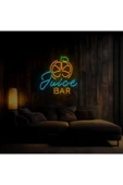 Juice BAR Yazılı ve Şekilli Neon Tabela thumbnail 2