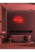 Dudak Figürlü Neon Tabela thumbnail 1