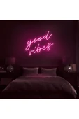 Good Vibes Yazılı Neon Tabela thumbnail 1