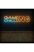 GAMING CHILL Yazılı Neon Tabela thumbnail 1