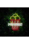 POPCORN Yazılı ve Şekilli Neon Tabela thumbnail 2