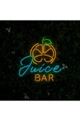 Juice BAR Yazılı ve Şekilli Neon Tabela thumbnail 3