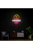 POPCORN Yazılı ve Şekilli Neon Tabela thumbnail 1