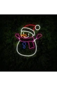 Kardan Adam Figürlü Neon Tabela thumbnail 2