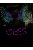 VİBES Yazılı ve Şekilli Neon Tabela thumbnail 2