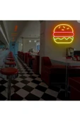 Hamburger Şekilli Neon Tabela thumbnail 1