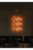 Coffee Coffee Coffee Yazılı Neon Tabela thumbnail 1