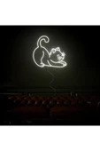 Kedi Figürlü Neon Tabela thumbnail 1