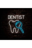 DENTIST Yazılı ve Şekilli Neon Tabela thumbnail 2