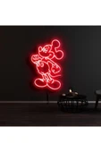 Mickey Mouse Figürlü Dekoratif Neon Tabela thumbnail 1
