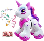 Kumandalı Romantic Marry Sevimli Oyuncak Unicorn Robot thumbnail 2
