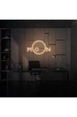 MOON Yazılı Neon Tabela thumbnail 2