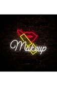 Makeup Yazılı ve Şekilli Neon Tabela thumbnail 2