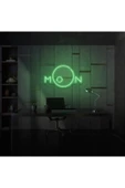 MOON Yazılı Neon Tabela thumbnail 5