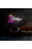 Boutigue Yazılı ve Şekilli Neon Tabela thumbnail 1