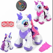 Kumandalı Romantic Marry Sevimli Oyuncak Unicorn Robot thumbnail 3