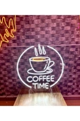 COFFEE TIME Yazılı Neon Tabela thumbnail 5