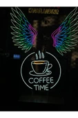 COFFEE TIME Yazılı Neon Tabela thumbnail 3