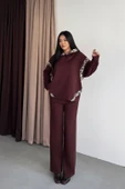 Leopar Detaylı Rahat Takım thumbnail 4