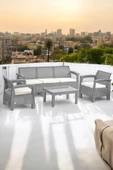Holiday Amazon Üçlü Balkon Oturma Grubu thumbnail 1