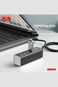 Fuchsia New USB to USB 3.0 Hub Adapter thumbnail 3