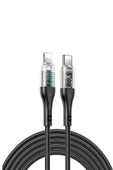 Qpen U116 1.2M 60W Type-C to Type-C Şarj Data Kablosu thumbnail 1
