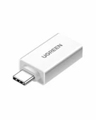 UGREEN USB 3.0 Type-C Dönüştürücü Adaptör, Beyaz, 30155 thumbnail 1