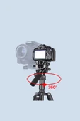 Fuchsia KT285+NB50 Ayarlanabilir Başlıklı Tripod thumbnail 5