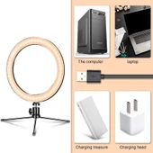 Fuchsia CT-001 Işıklı Tripod Ring Light thumbnail 3