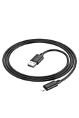 Hoco. X88 1M USB to Lightning Şarj Data Kablosu - Siyah thumbnail 4