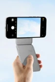 HS-017 Telefon Arkası Magsafe Stant - Titanyum thumbnail 7