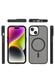 iPhone 14 Jota Magneticsafe Kapak - Siyah thumbnail 6