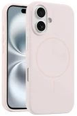 iPhone 16 Kılıf Jully Magsafe Kapak - Pudra thumbnail 2