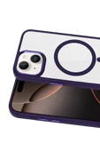 Apple iPhone 14 Terea Magsafe Kapak - Derin Mor thumbnail 9