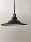 RİOLİGHT RETRO METAL SARKIT AVİZE RUSTİK TEKLİ AVİZE ÇAP: 36 CM thumbnail 3