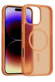 iPhone 16 Pro Max Jota Magsafe Kapak - Turuncu thumbnail 2