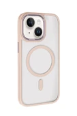 Apple iPhone 14 Terea Magsafe Kapak - Pembe thumbnail 3