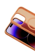 iPhone 16 Pro Max Jota Magsafe Kapak - Turuncu thumbnail 5