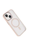 Apple iPhone 14 Terea Magsafe Kapak - Pembe thumbnail 5