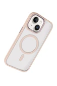 Apple iPhone 14 Terea Magsafe Kapak - Pembe thumbnail 4