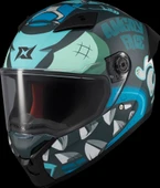 Axxis Fenix Angry Face Mat Mavi thumbnail 5