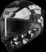 Axxis Fenix Angry Face Mat Siyah Gri thumbnail 3