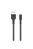 Force Cb431L 3.0A Lightning Usb Hasır Örgü Şarj ve Data Kablosu thumbnail 1