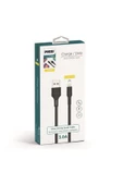 Force Cb431L 3.0A Lightning Usb Hasır Örgü Şarj ve Data Kablosu thumbnail 2