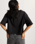 Vans   Classic Script Kadın Siyah T-Shirt - VN000QDF thumbnail 5