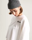 Vans   Classic Script Kadın Beyaz T-Shirt - VN000QDF thumbnail 4