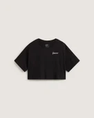 Vans   Classic Script Kadın Siyah T-Shirt - VN000QDF thumbnail 6