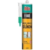 Akfix 1100E Şeffaf Silikon 280 gr thumbnail 1