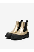 Only   ONLBUZZ-2 PU FOIL BOOT Kadın Sarı Bot - 15304862 thumbnail 5