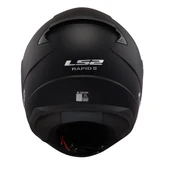 LS2 RAPID 2 MAT SİYAH KASK thumbnail 4